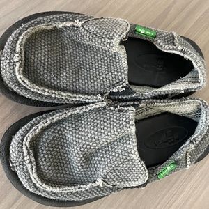 Good Condition Sanuk Pull On Kid's Vagabond Shoes Little Kid Size 9